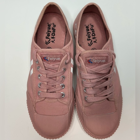 Feiyue Women's Blush Pink Sneakers - Picture 2 of 3